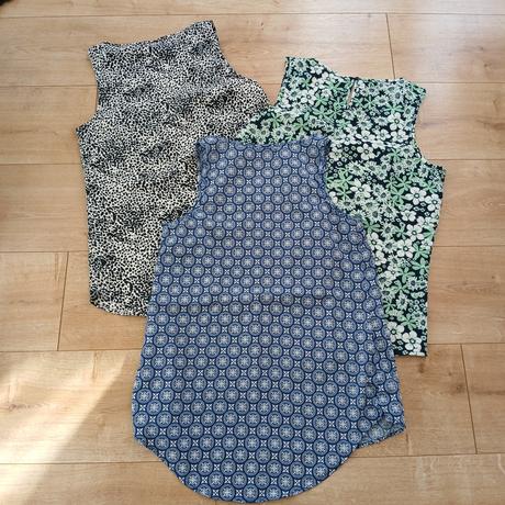 3x letné blúzkové tielka, only,s