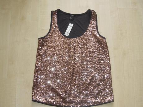 Flitrovaný medeno-hnedý top lindex /s/, lindex,s