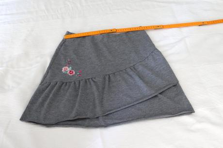 Šedá úpletová suknička, new yorker,s