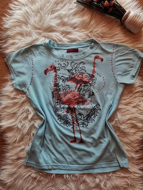 Tričko s plameniakom, s