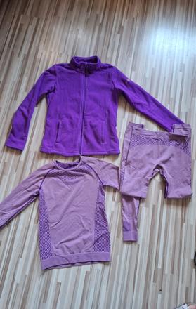 Termo pradlo a flisova mikina 146/152, crivit,146