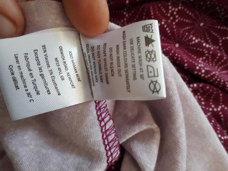 Tehotensko - dojčiace šaty s, s