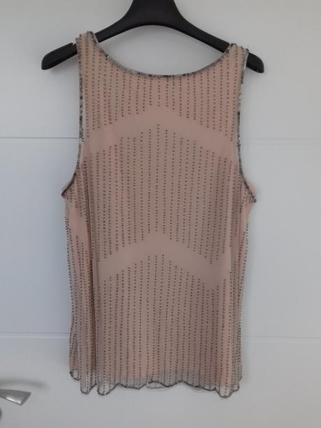 Krásny top s koralkami, l