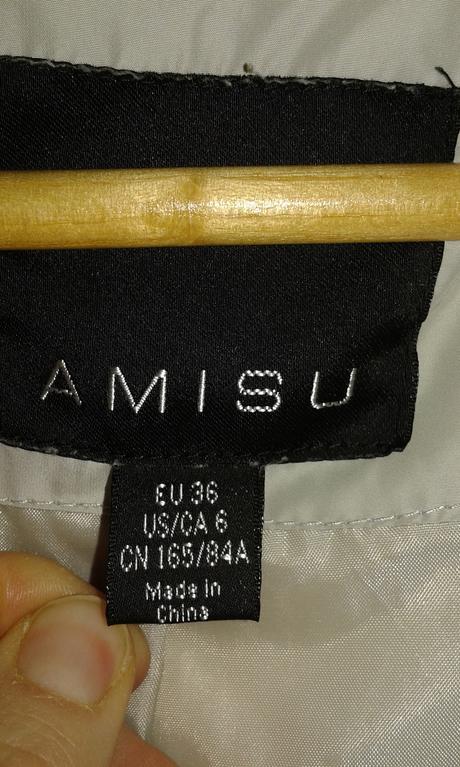 Kabát amisu top stav č.36, amisu,xs