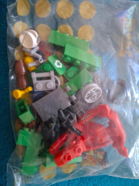 Lego hasičská  motorka, 