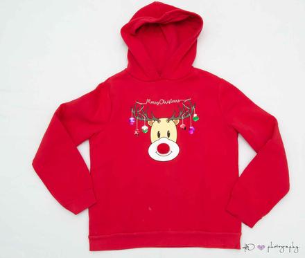 Vianočná mikina 146/152, c&a,146