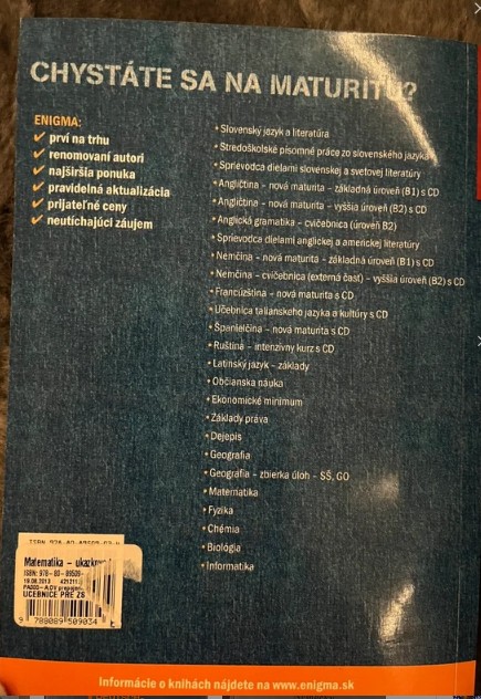 Matematika- pomôcka pre maturantov, 