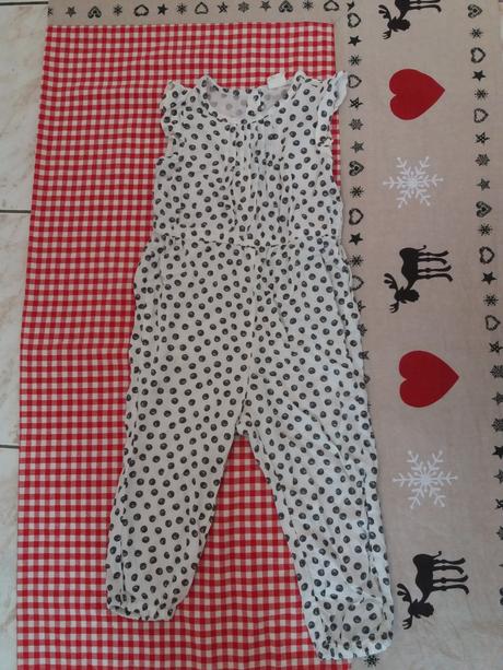 Detský letný overal, h&m,92