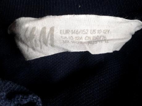 2x polokošeľa, h&m,146