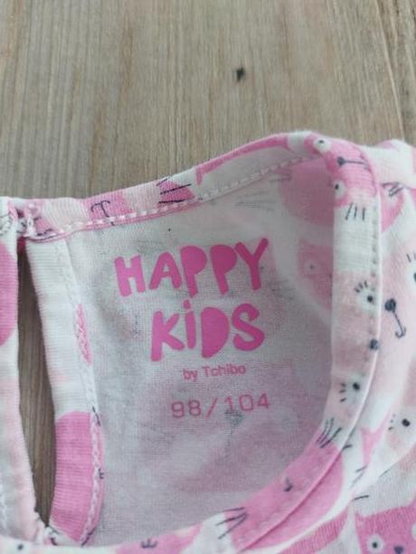 Šaty s mačičkami, tchibo,104