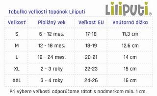 Detské kožené chlapčenské capačky, liliputi,22 / 23