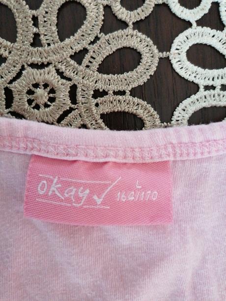 Dievčenské /dámske bavlnené tričko 164-170, okay,164