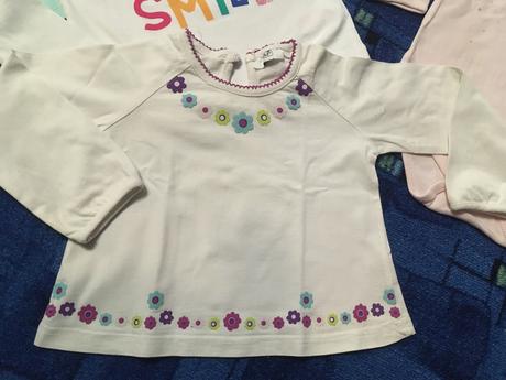 Veľký balík 14ks trička a body 80/86, 68–80