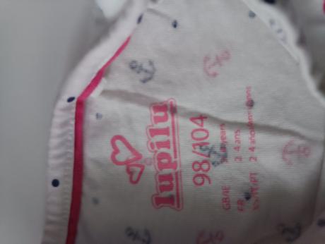 Tričko kotvy, lupilu,98