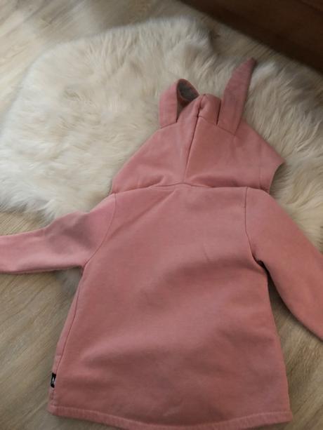 Mikina s uškami, h&m,98