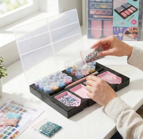 Sada príslušenstva pre diamantové maľovanie - delu, 