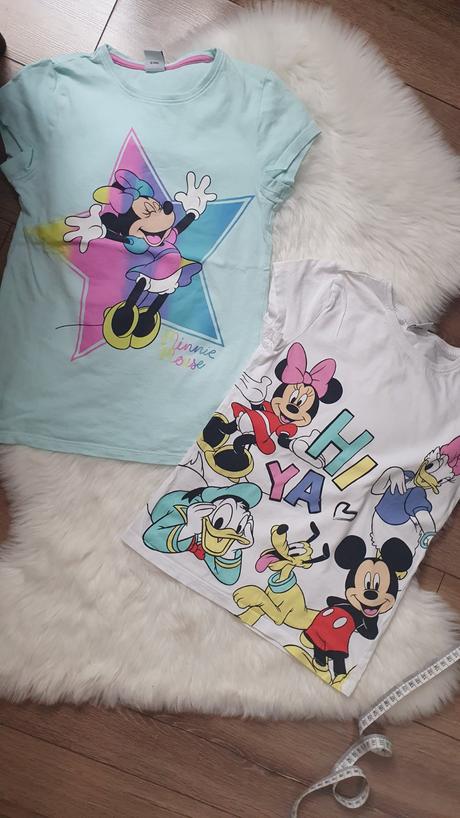 2x tricko mickey mouse, 128