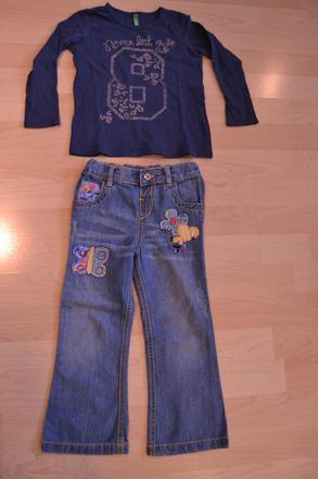 Rifle m&s - 3-4 roky, marks & spencer,104