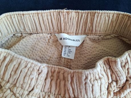 Hnede mencestraky, h&m,128