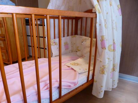 Detská postielka, šírka (cm): 60,dĺžka (cm): 120