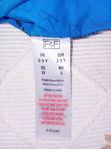 Frajerská chlapčenská košeľa, f&f,98