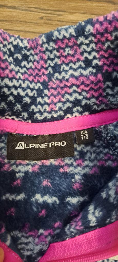 Hrejivá mikina, alpine pro,104