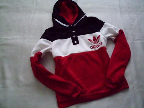 Pásik mikina, adidas,s