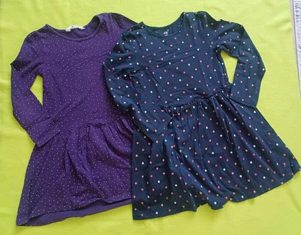 Šaty - 2 ks, h&m,122