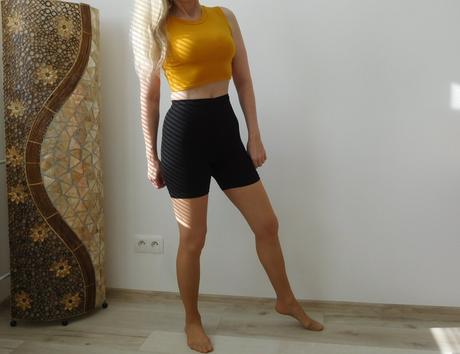 Športové krátke obtiahnuté nohavice s, s