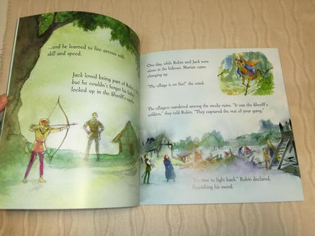 2x usborne the story of robin hood nsu19, 