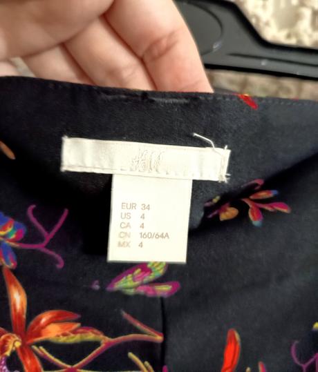 Široké nohavice h&m, h&m,xs