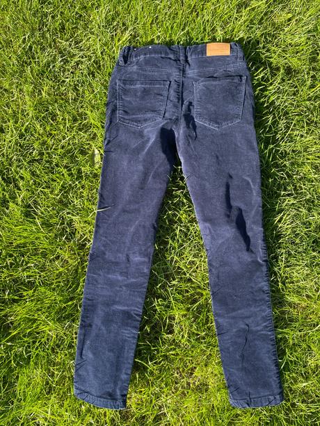 Semišové nohavice 8-10r, zara,140