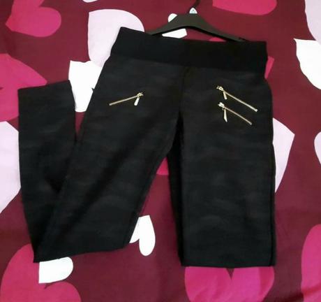 Legíny maskacove s vysokým pásom, cactus clone,m