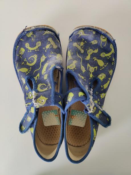 Barefoot papuče beda monsters veľ. 33, beda,33