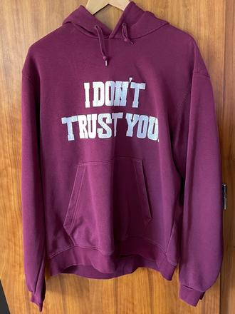 Freakclothing bordová mikina s potlačou m, m