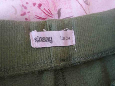 Detské tepláky sinsay č.134, sinsay,134