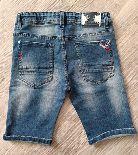 Chlapčenské džínsové šortky, 146