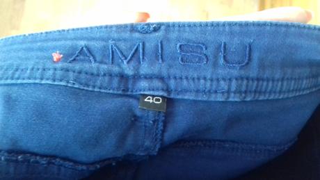 Džínsová sukňa, amisu,40