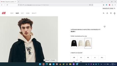 Mikina hm, mikina santa reserved, h&m,l / xxl