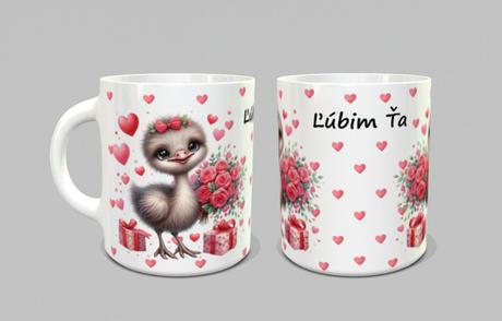 Hrnček na valentína,