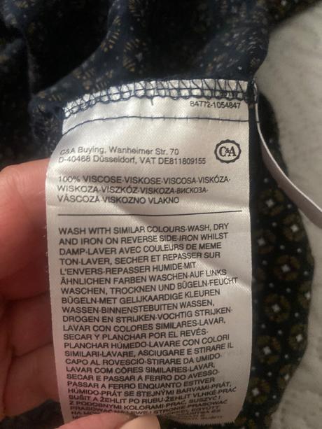 Blúzka na 3 gombíky c&a 50, c&a,50