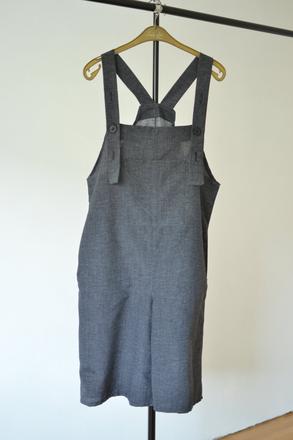 Šedé šortky na traky m, m