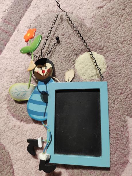 Dekorácia s tabuľkou, 