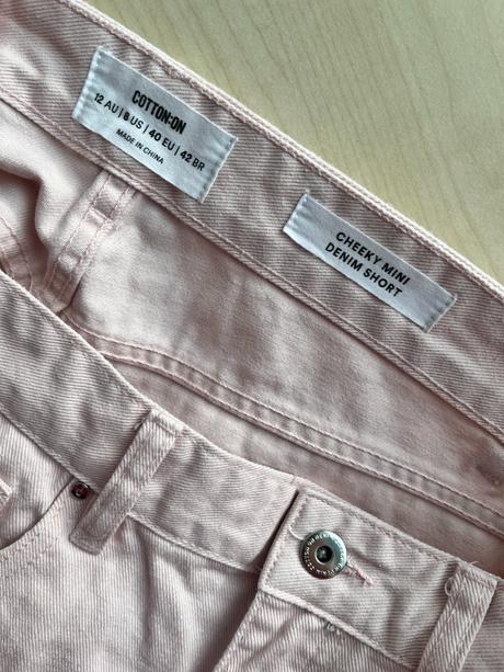 Ružové šortky veľ. 40 cotton on, l