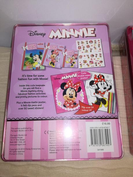 Happy activity tin disney mickey minnie nsp18, 