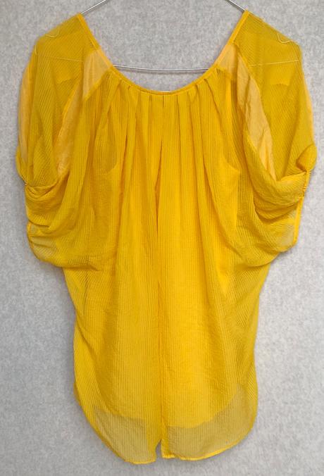 Luxusný hodvábny top, xs