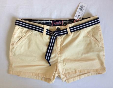 Superdry žlté kraťasy vel.40/m, superdry,40 / m