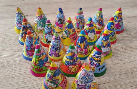 Kinder klobúky,