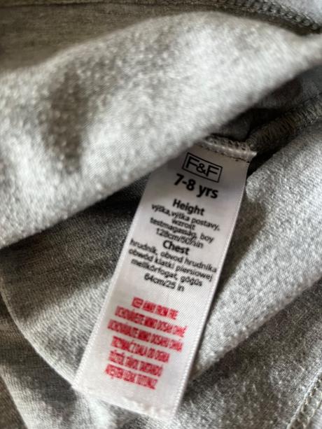 Dievčenské tričko, f&f,128