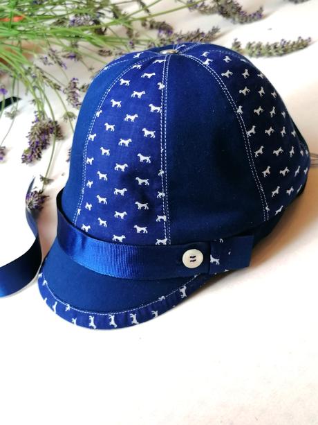 Letná čiapočka so šiltom pre dievčatko 3-7rokov, 98 - 128